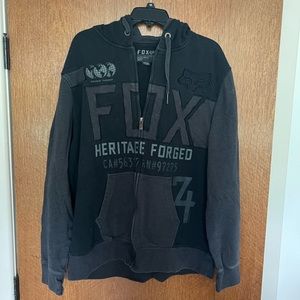 Men’s Fox Zip-up Hoodie